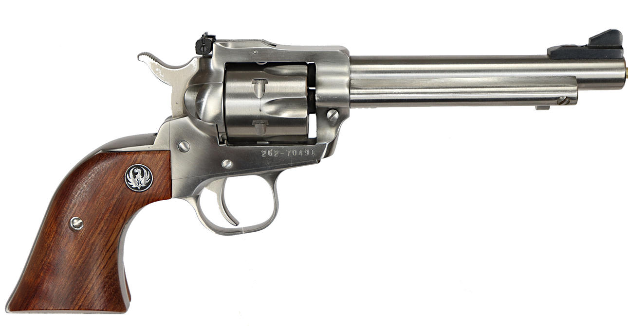 REVOLVER MED EXTRA TRUMMA, Single Action, fabrikat Ruger, modell Single ...