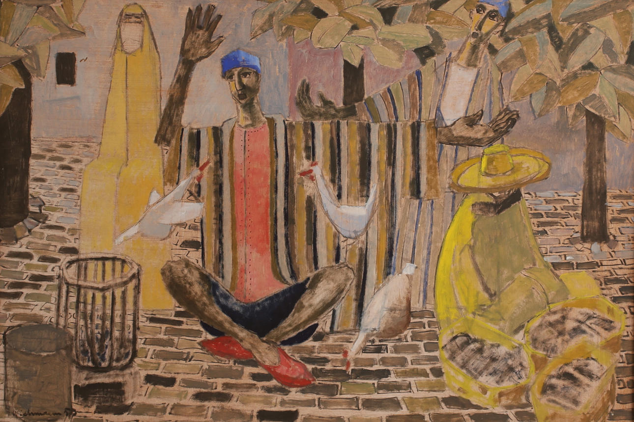 HARRY WICHMANN. Paneeli, signeerattu.