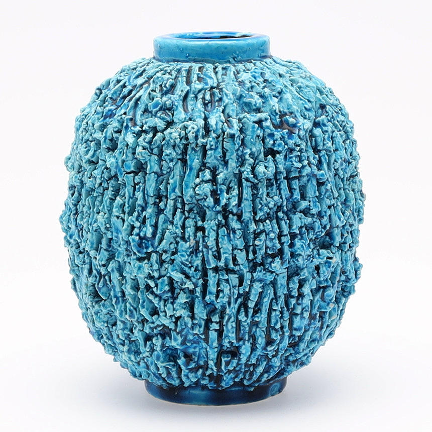 GUNNAR NYLUND. Vase, "Chamotte", højde 15 cm, Rörstrand.