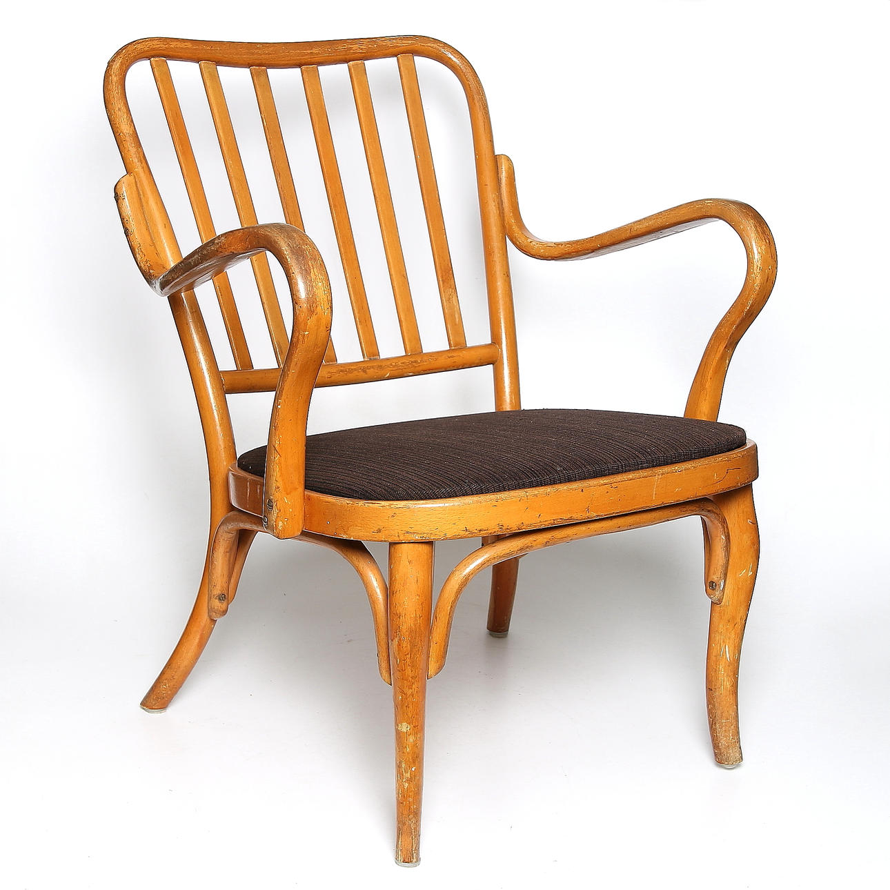 JOSEF FRANK. Karmstol, modell 752 för Thonet. 1920-tal.