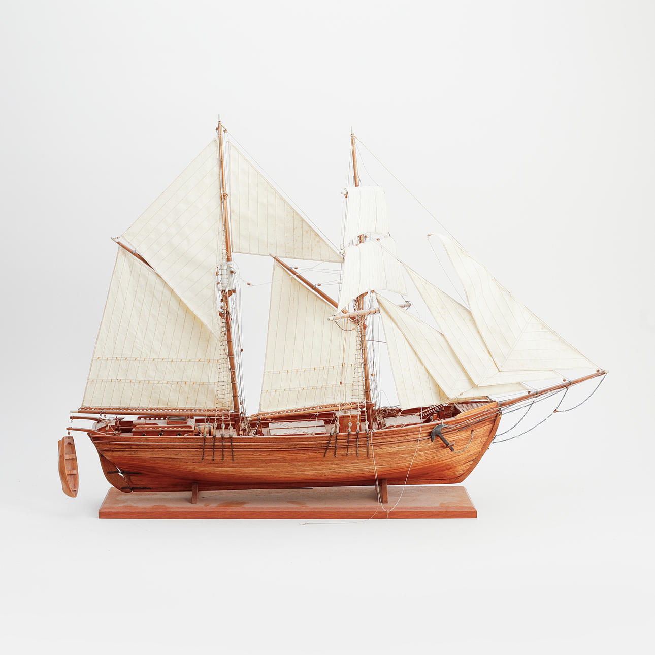 MODELO DE BARCO, Knut Andersson "Goleta de gavia de 2 mástiles".