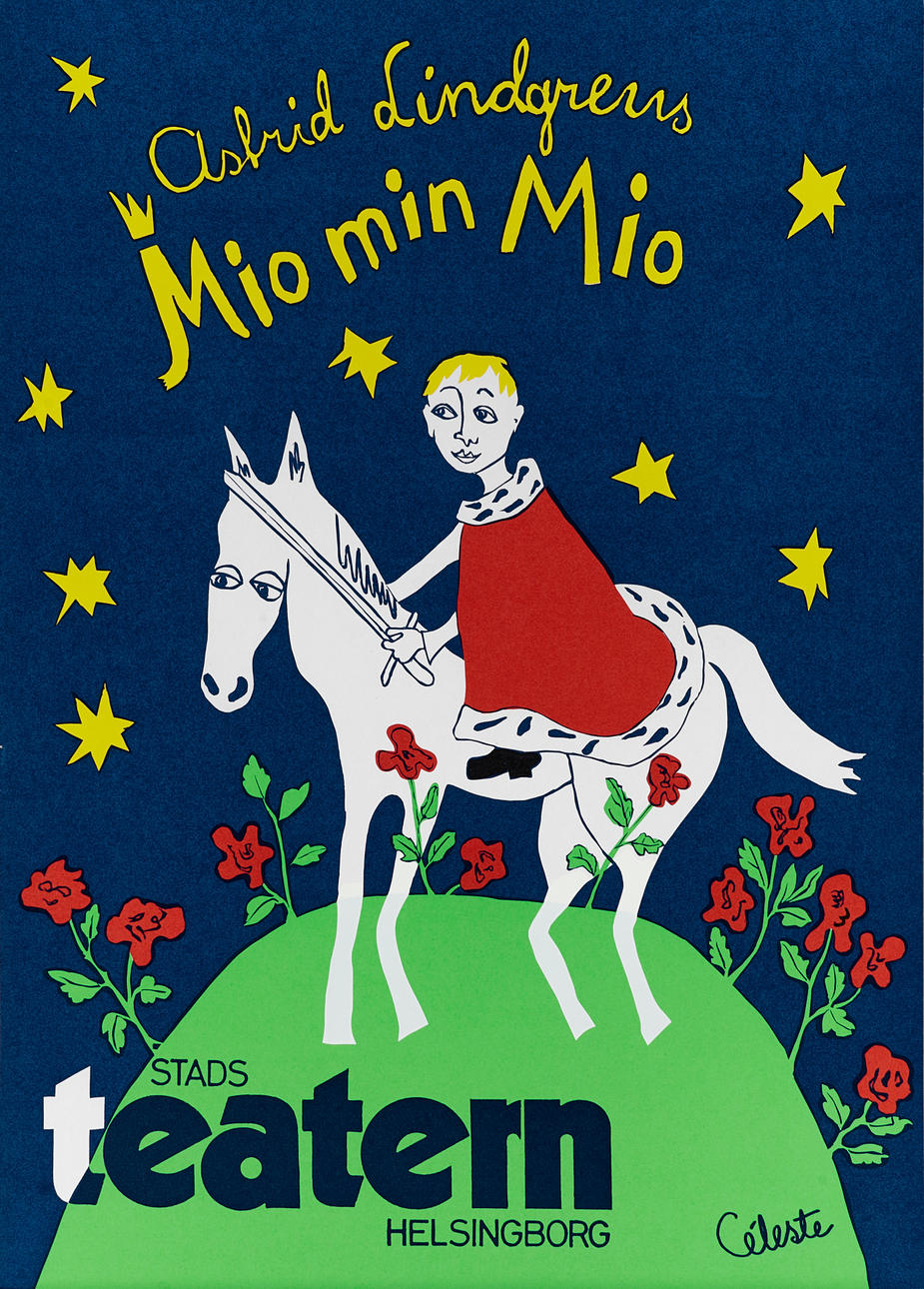ASTRID LINDGREN, Mio min Mio, Stadsteatern Helsingborg, Céleste, Offset.