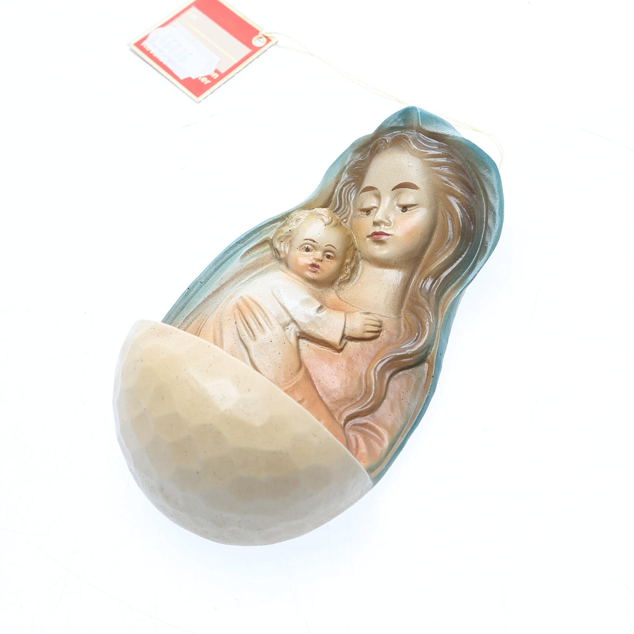 FIGURA DE PARED, madera, Berkalith. siglo 20.