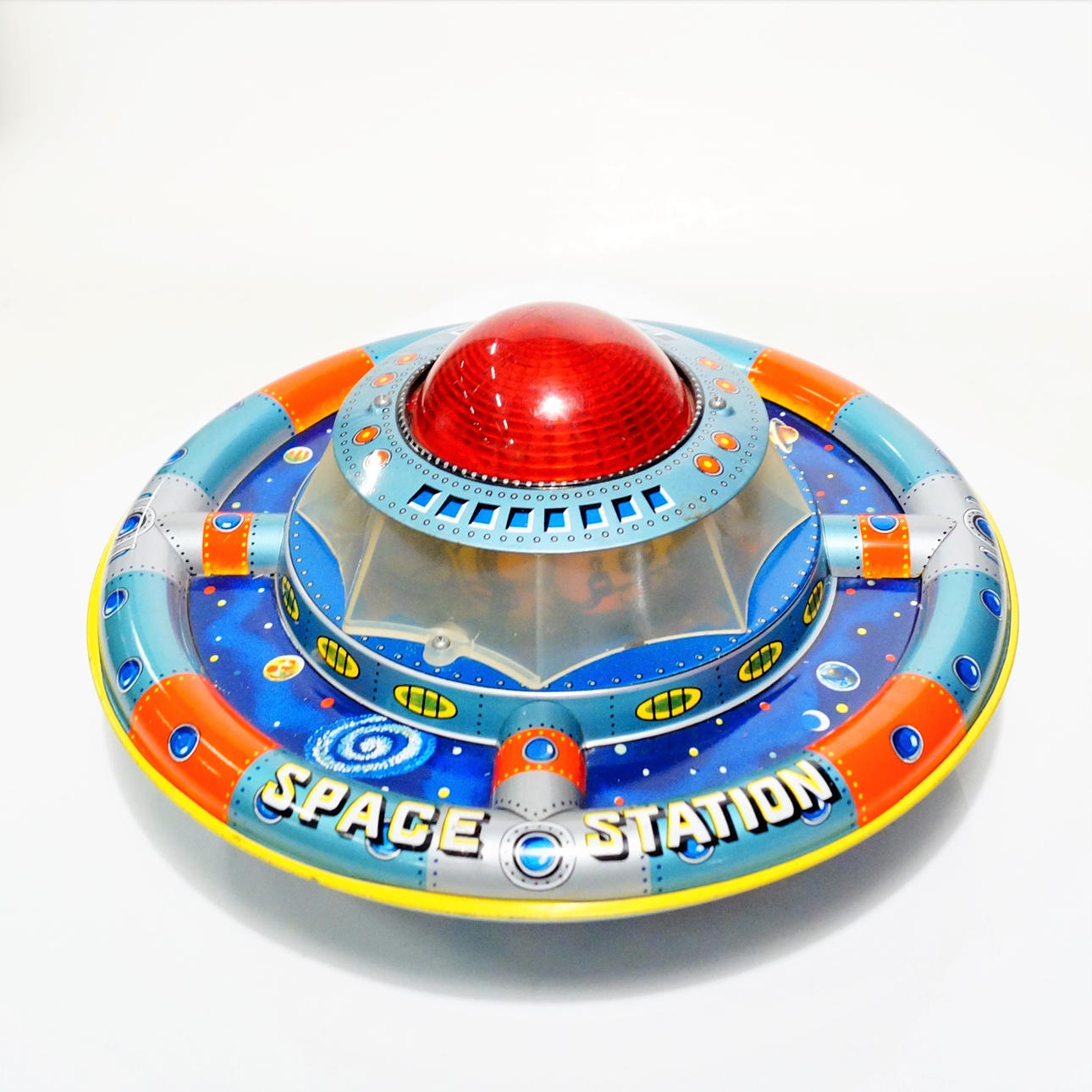 SPACE STATION, lithographed plate, "Space Station", Japan.