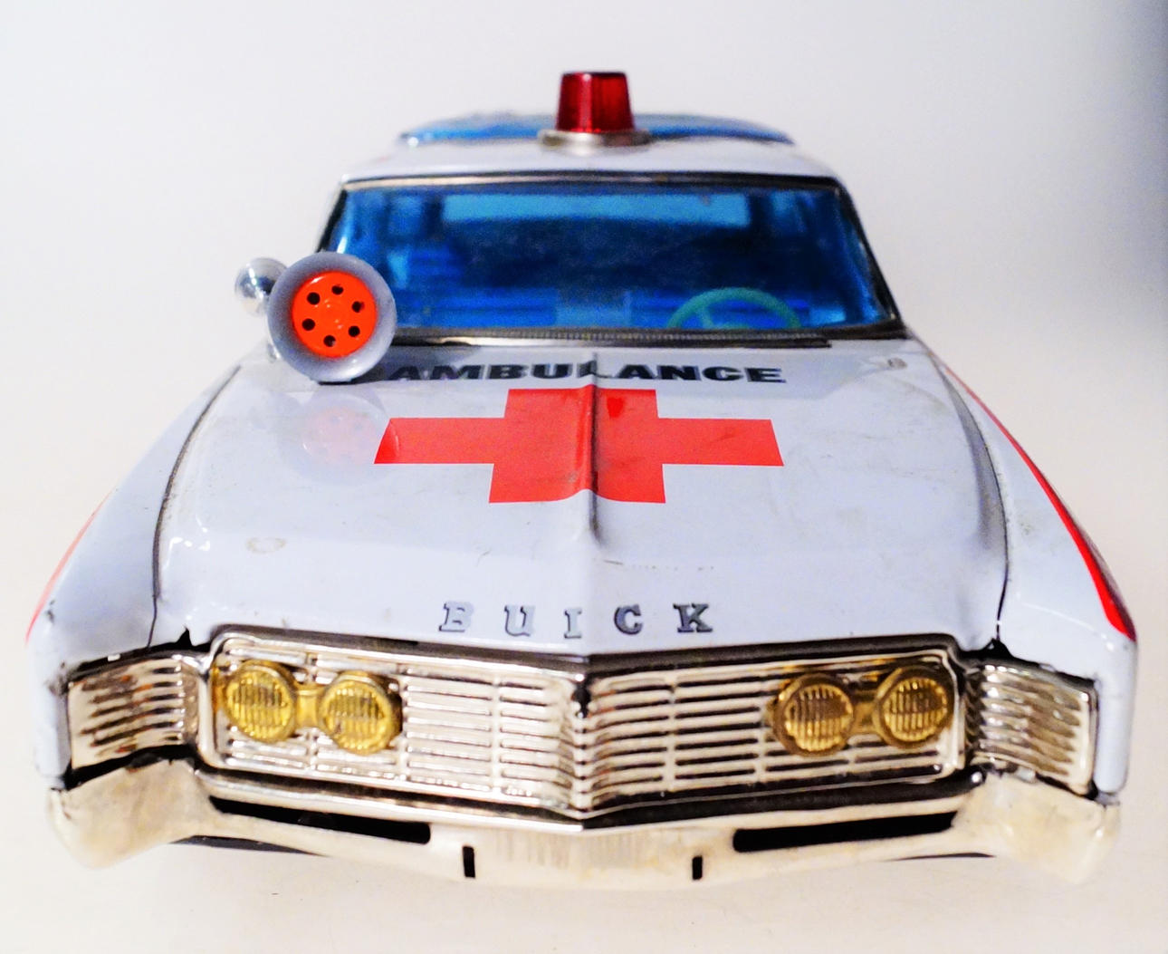 ブリキ 救急車 昭和レトロ 3661B おもちゃ AMBULANCE □Made in JAPAN