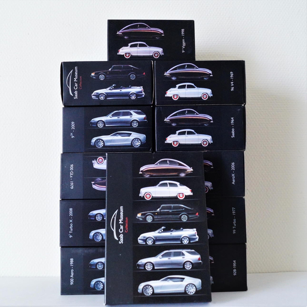 SAAB COLLECTION, miniatyrmodeller, 21 st.