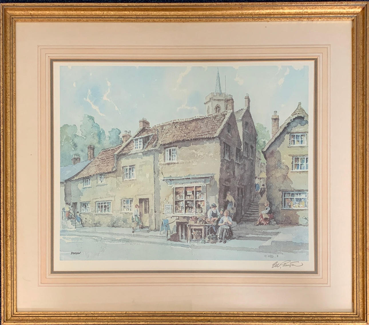 ERIC STURGEON. FRAMED PRINT.