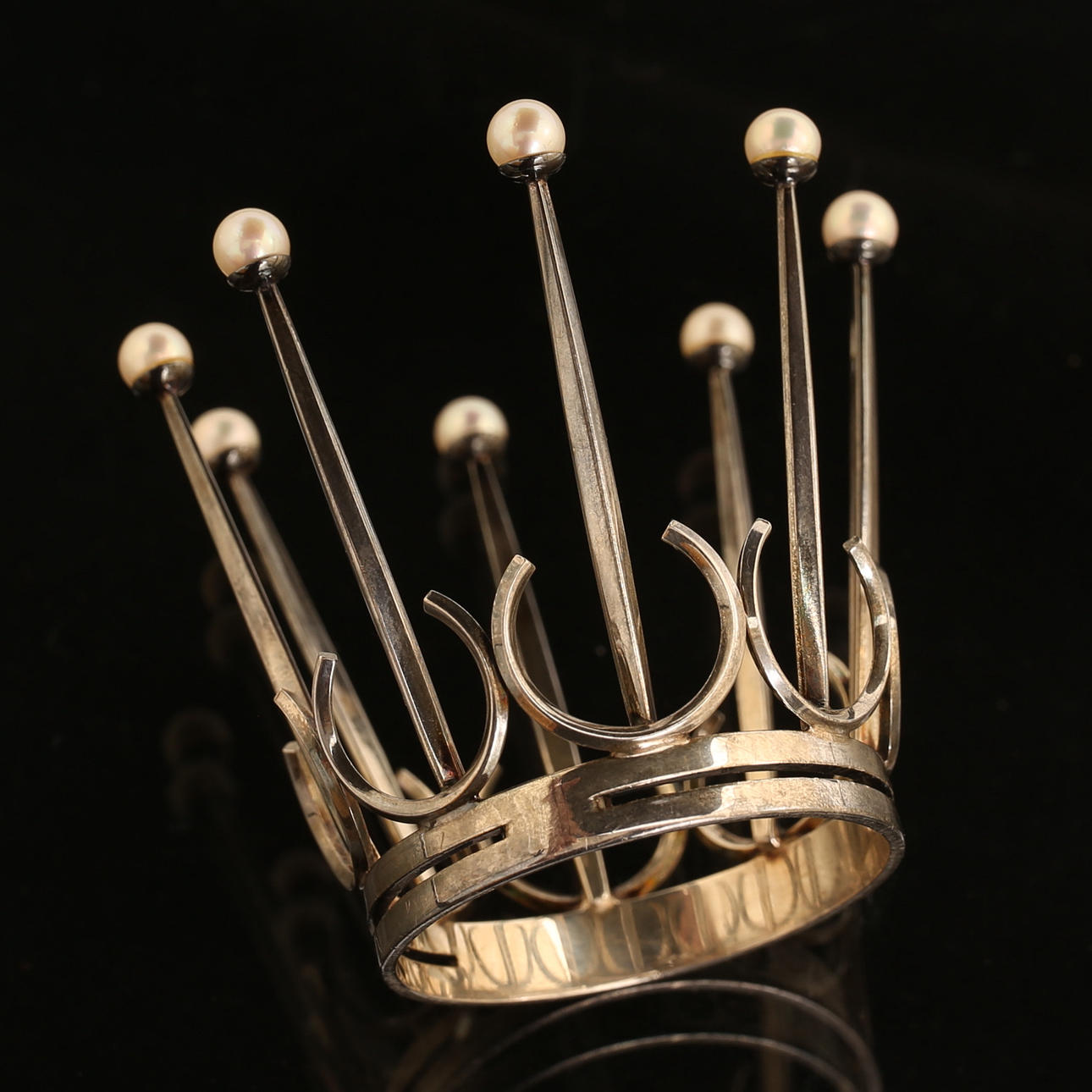 BRUDKRONA, silver, Arvo Saarela, Enköping, 1967.