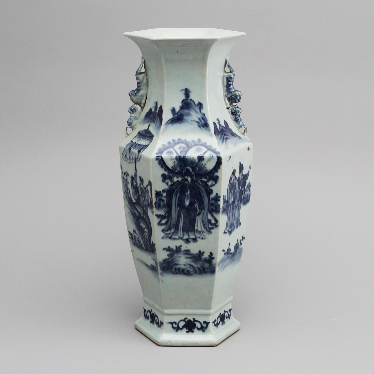 URNA, porslin, Kina, 1800/1900-tal.