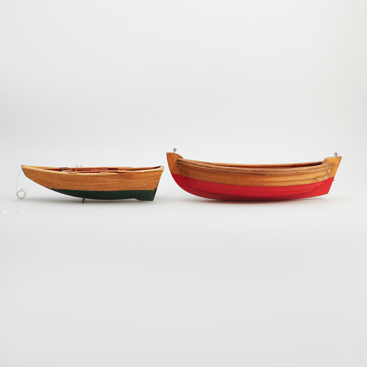 BOAT MODELS, 2 pcs, and HALF-MODEL. Collectables - Technica & Nautica ...