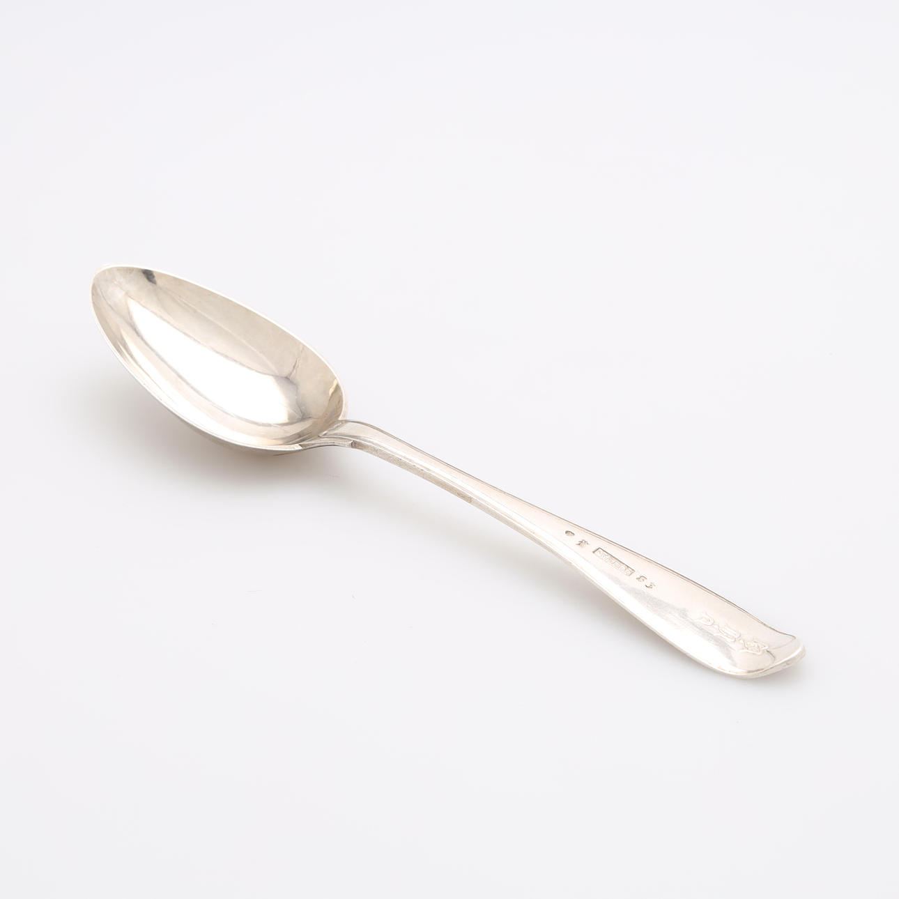 JACOB MÖLLER. Spoon, silver, Malmö, 1824, weight 68.8 grams.