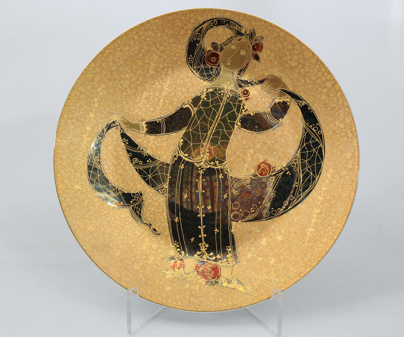 VÄGGTALLRIK, porslin, design Björn Winblad, Rosenthal.