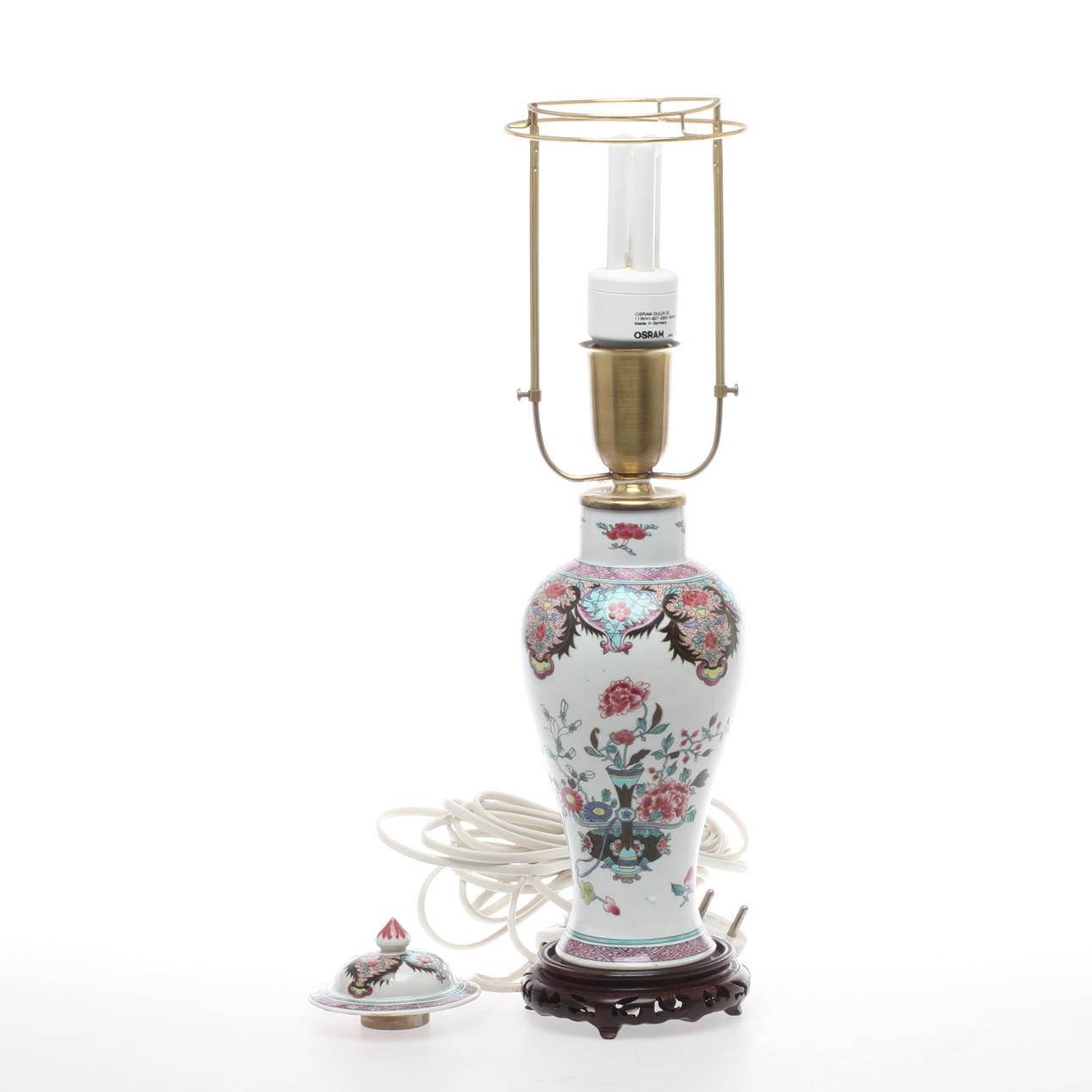 BORDSLAMPA, Kina, 1900-talets slut.