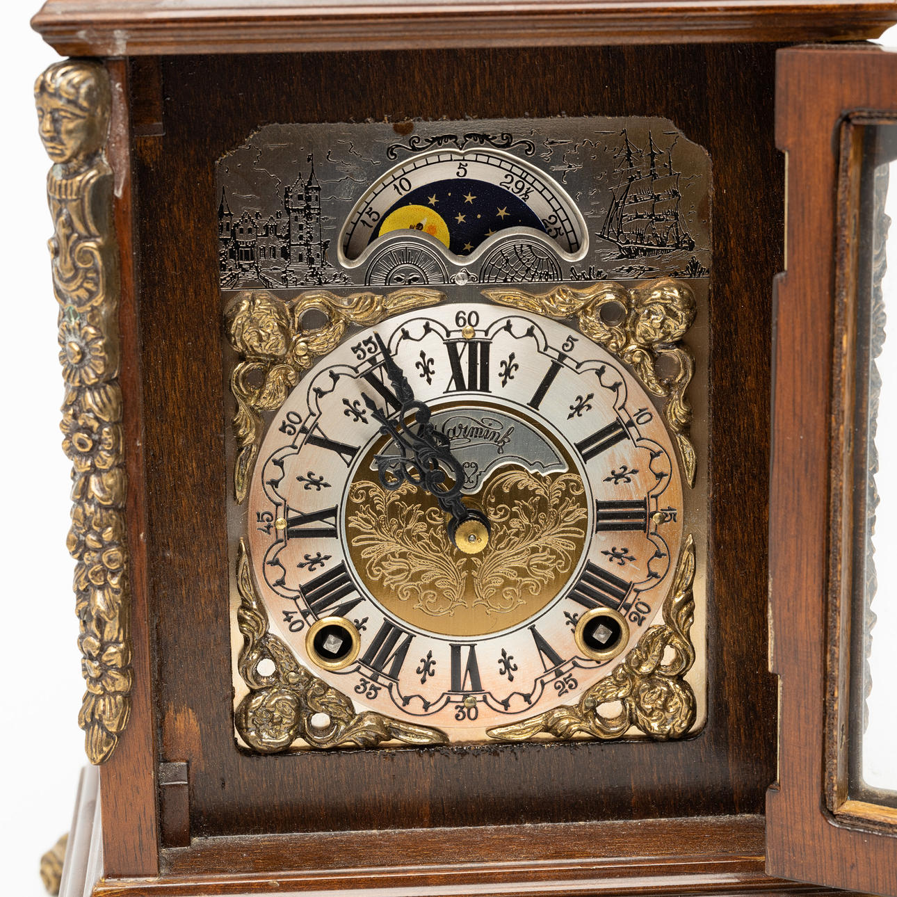TABLE CLOCK, Warmink, Wuba, 20th century. Clocks & Watches
