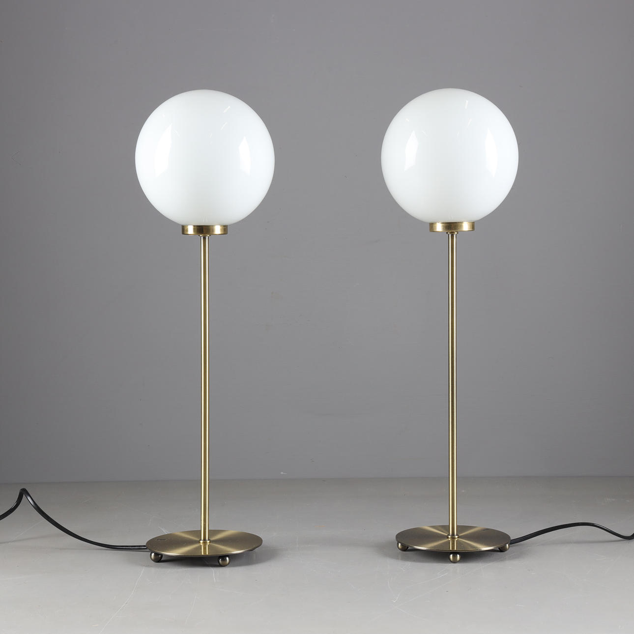 BORDSLAMPOR, 1 par, Markslöjd.