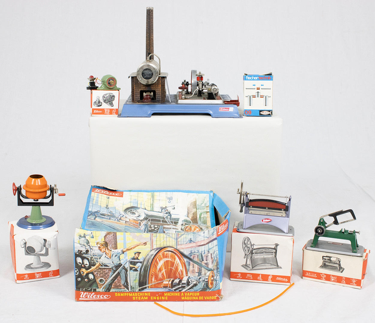 WILH. SCHRÖDER & CO. STEAM ENGINE, Wilesco, 1900s, Germany.