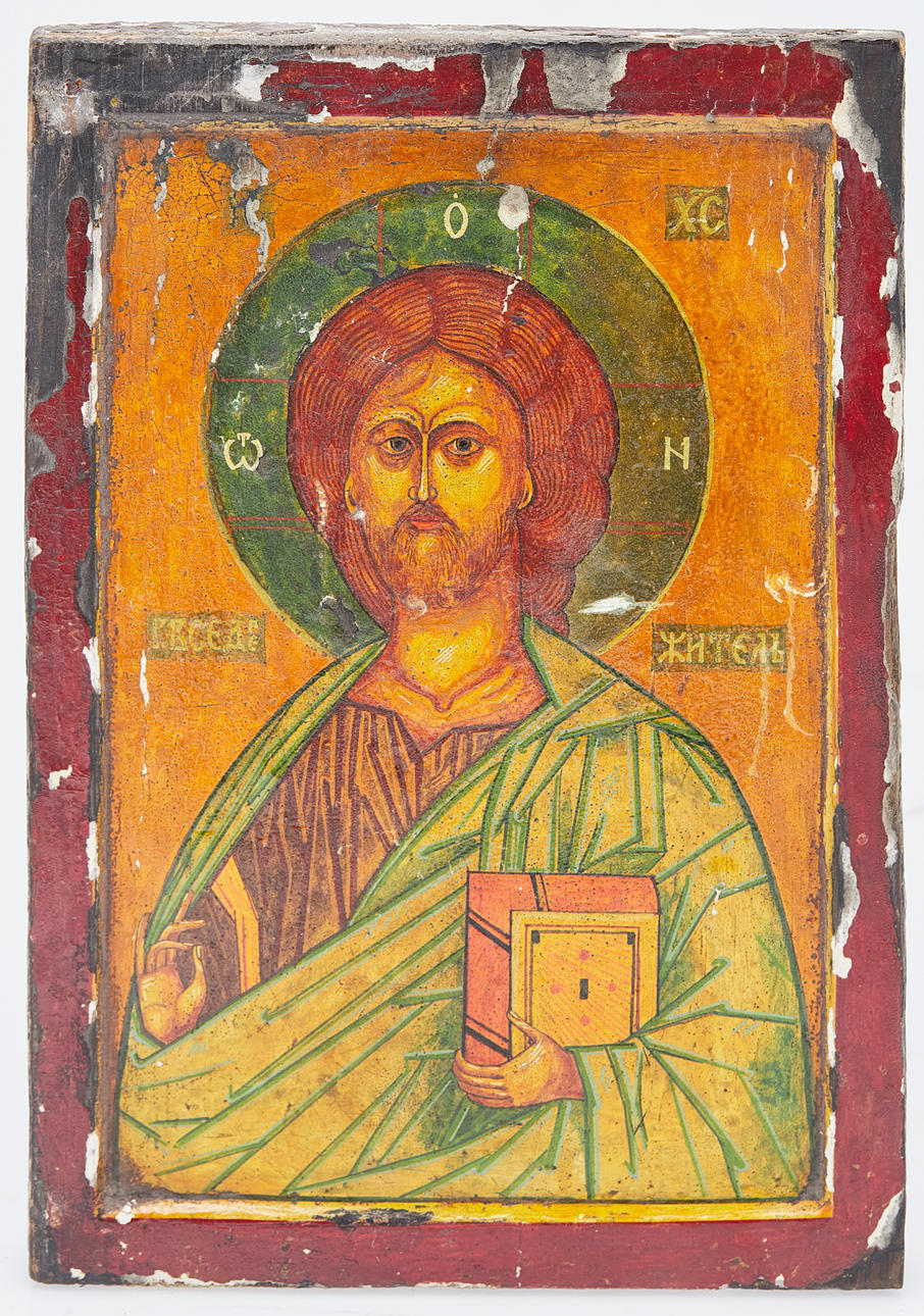 Ikone / Heiligenbild, Christus Pantokrator.