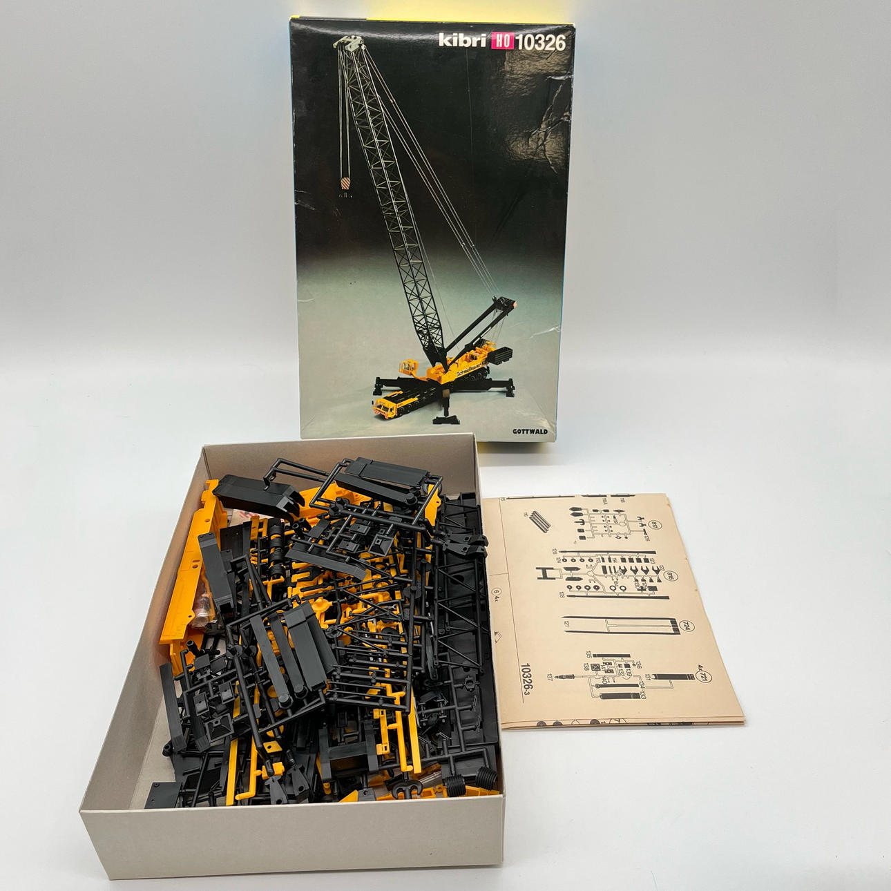 3 X VINTAGE KIBRO HO MODEL KITS - 10326 - 10388 - 10206 - KRAN