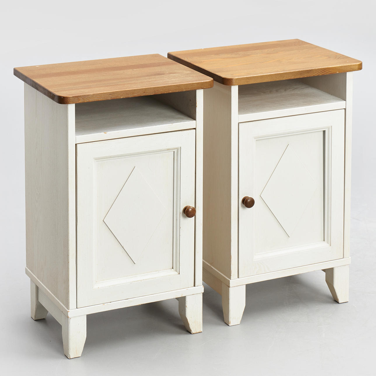 NIGHT TABLES, 1 pair, Englesson.