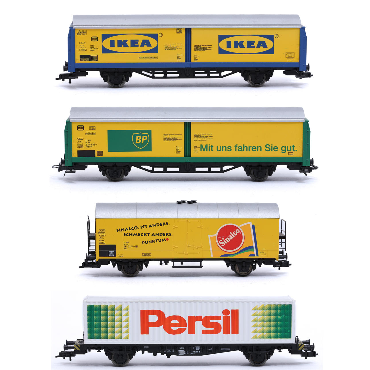 FLEISCHMANN, train carriages 5 pcs.