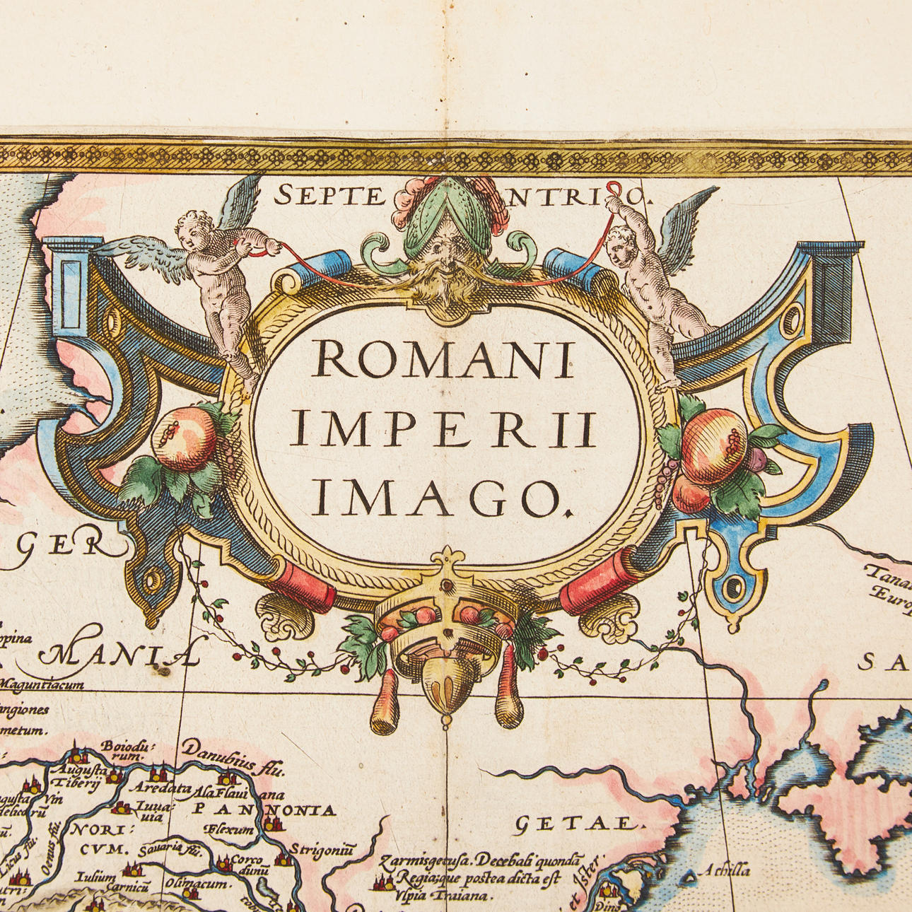 MAP OF THE ROMAN EMPIRE, ORTELIUS, Romani Imperii Imago, 1579. Böcker ...
