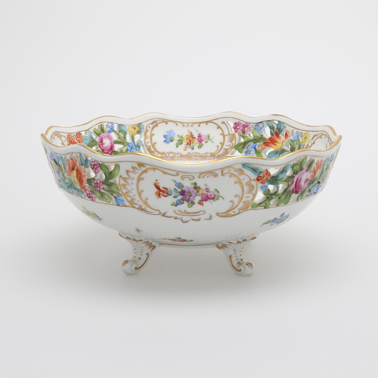 SKÅL, porslin, Dresden, 1900-tal.