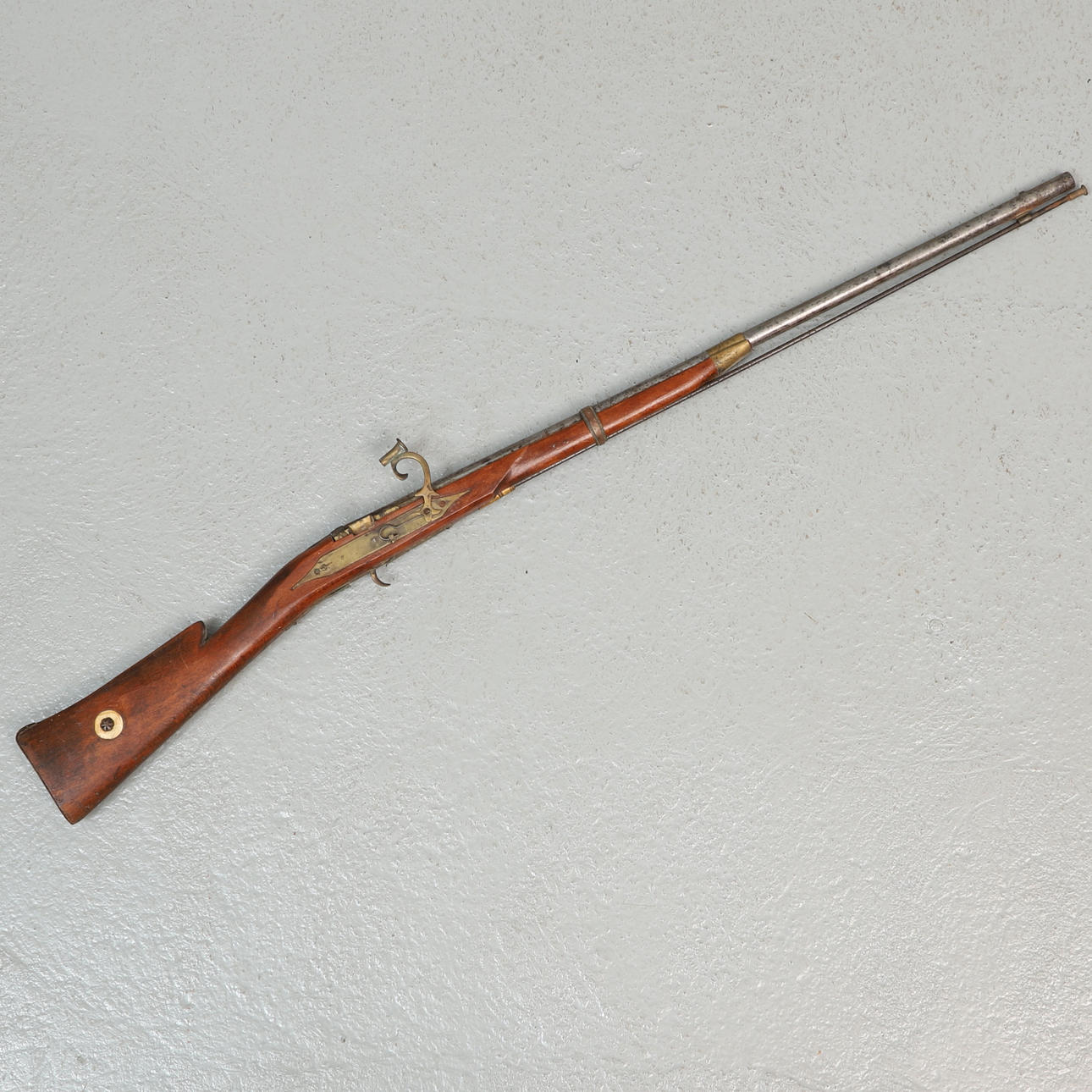 RIFLE BALL LOCK, con bastón de carga.