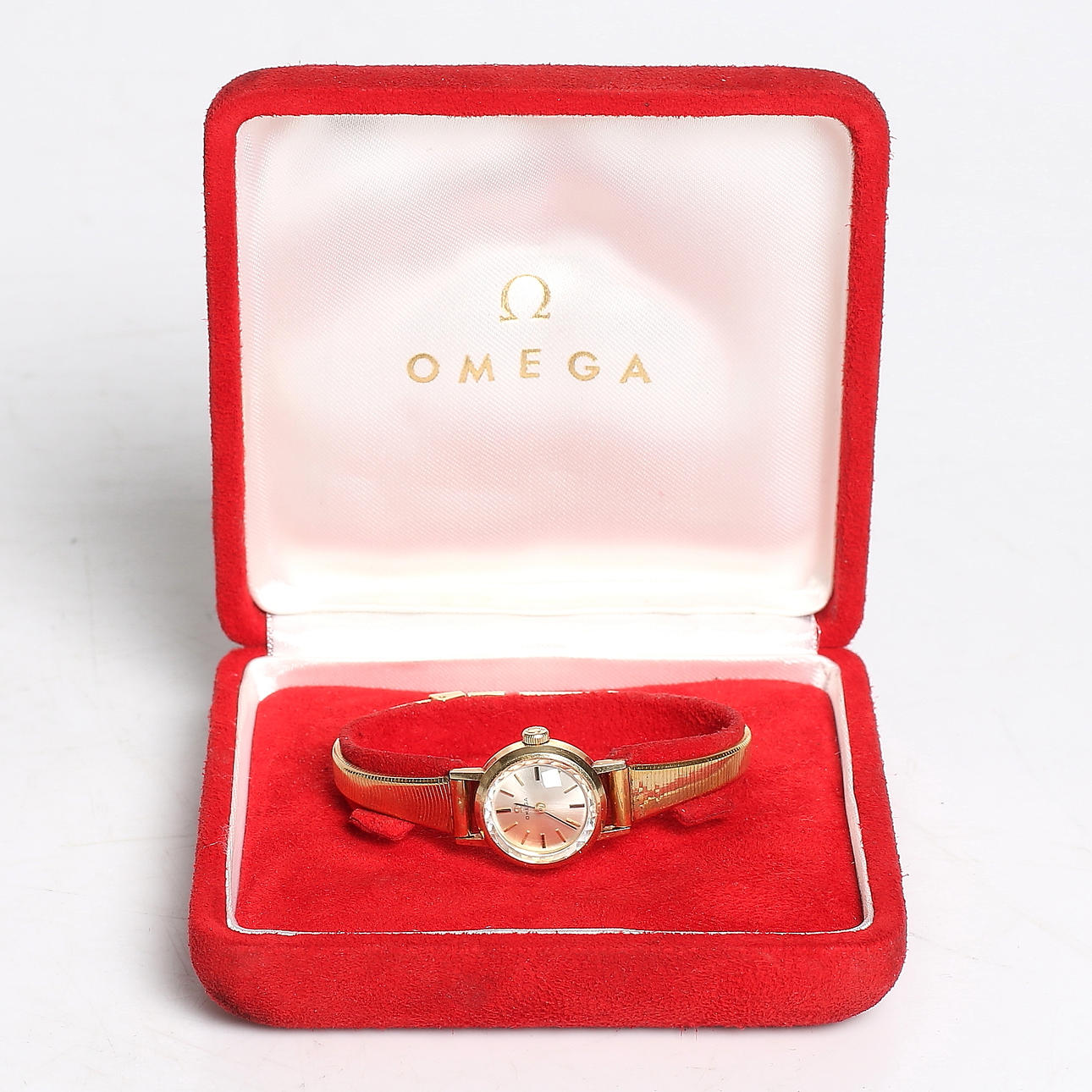 ARMBANDSUR, 14k guld, Omega. 1960/70-tal.