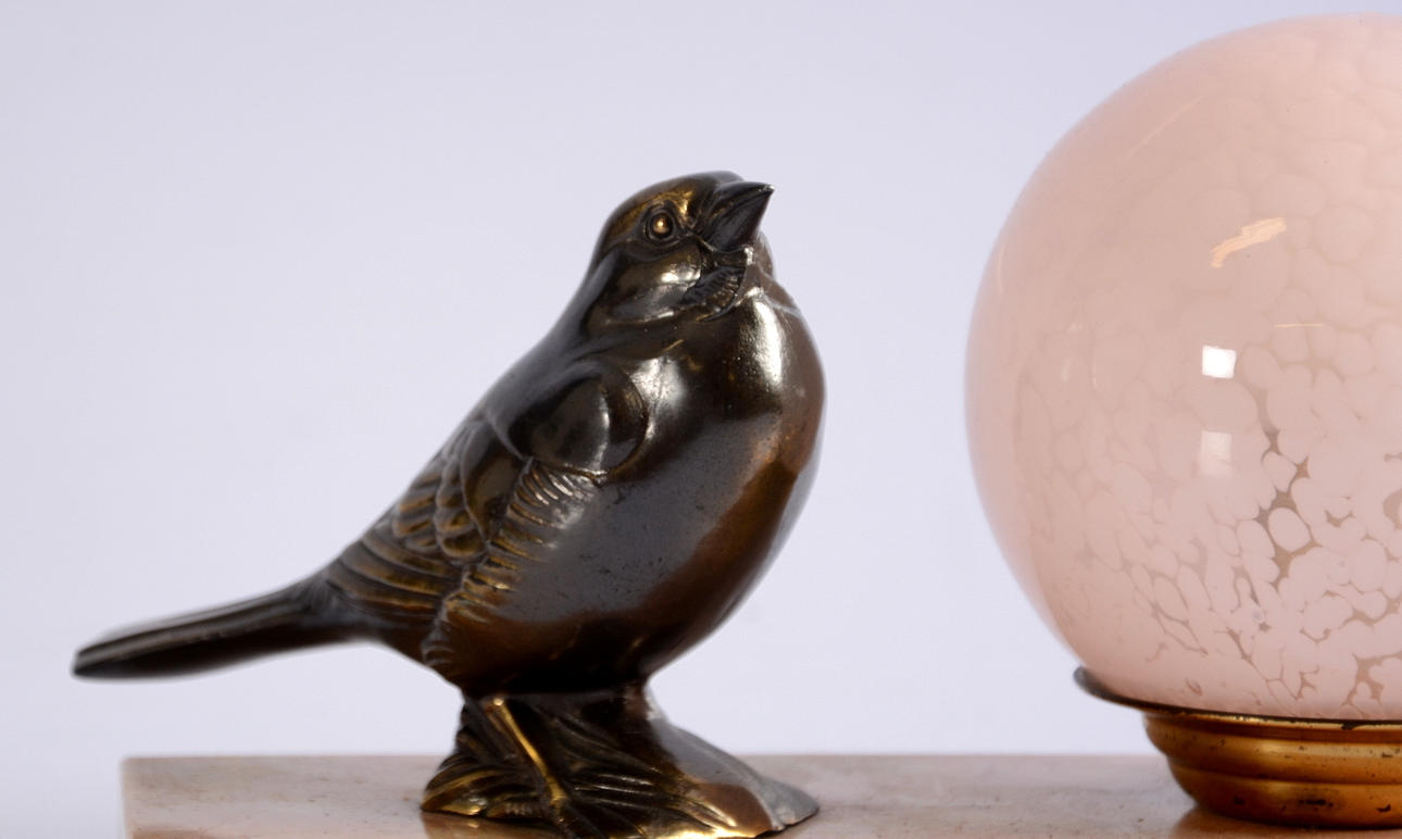 BORDSLAMPA, Art Deco, 1920/30-tal.