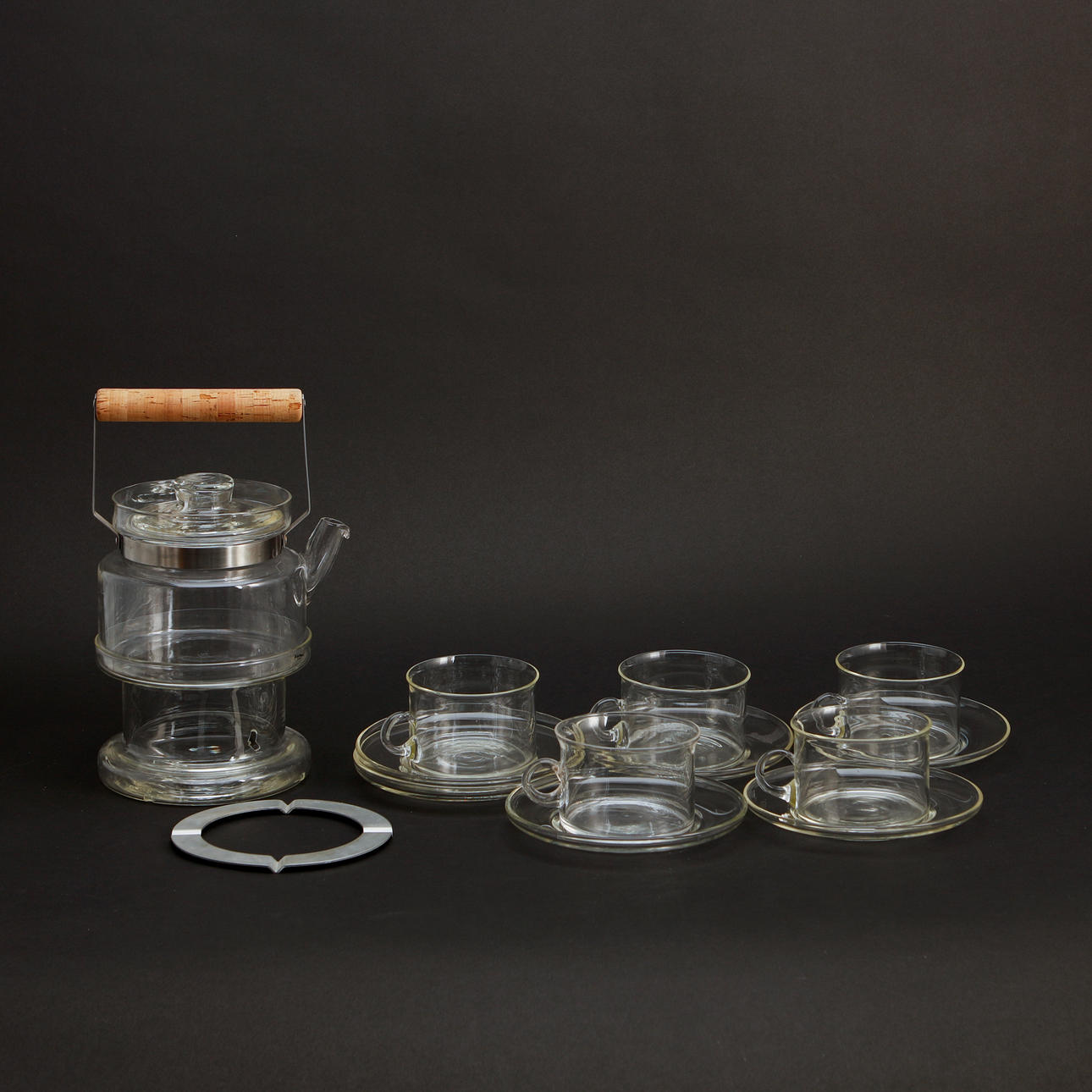 SIGNE PERSSON-MELIN. Testel, glas, Boda, 7 stk.