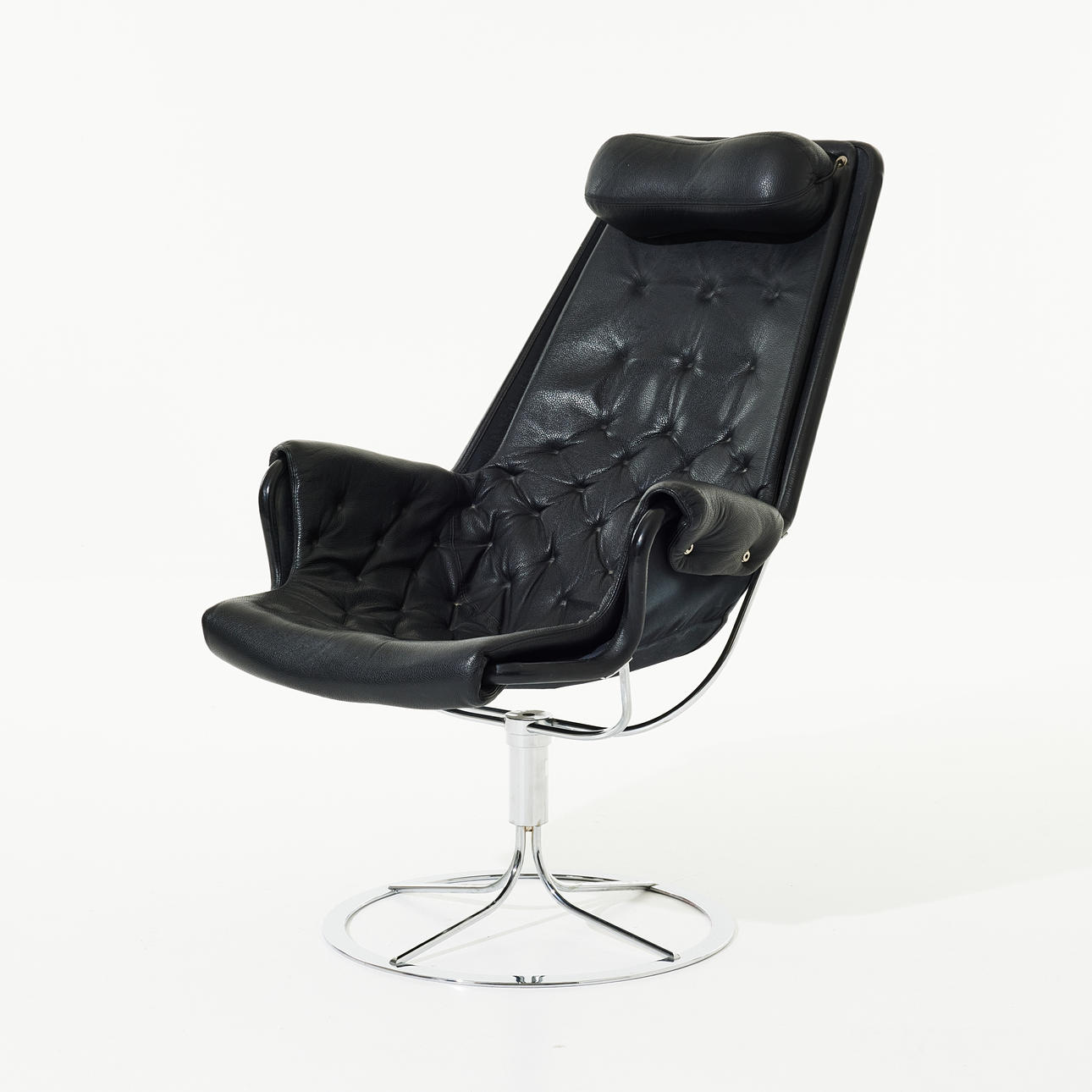 BRUNO MATHSSON. Armchair, "Jetson", Dux, marked with label.