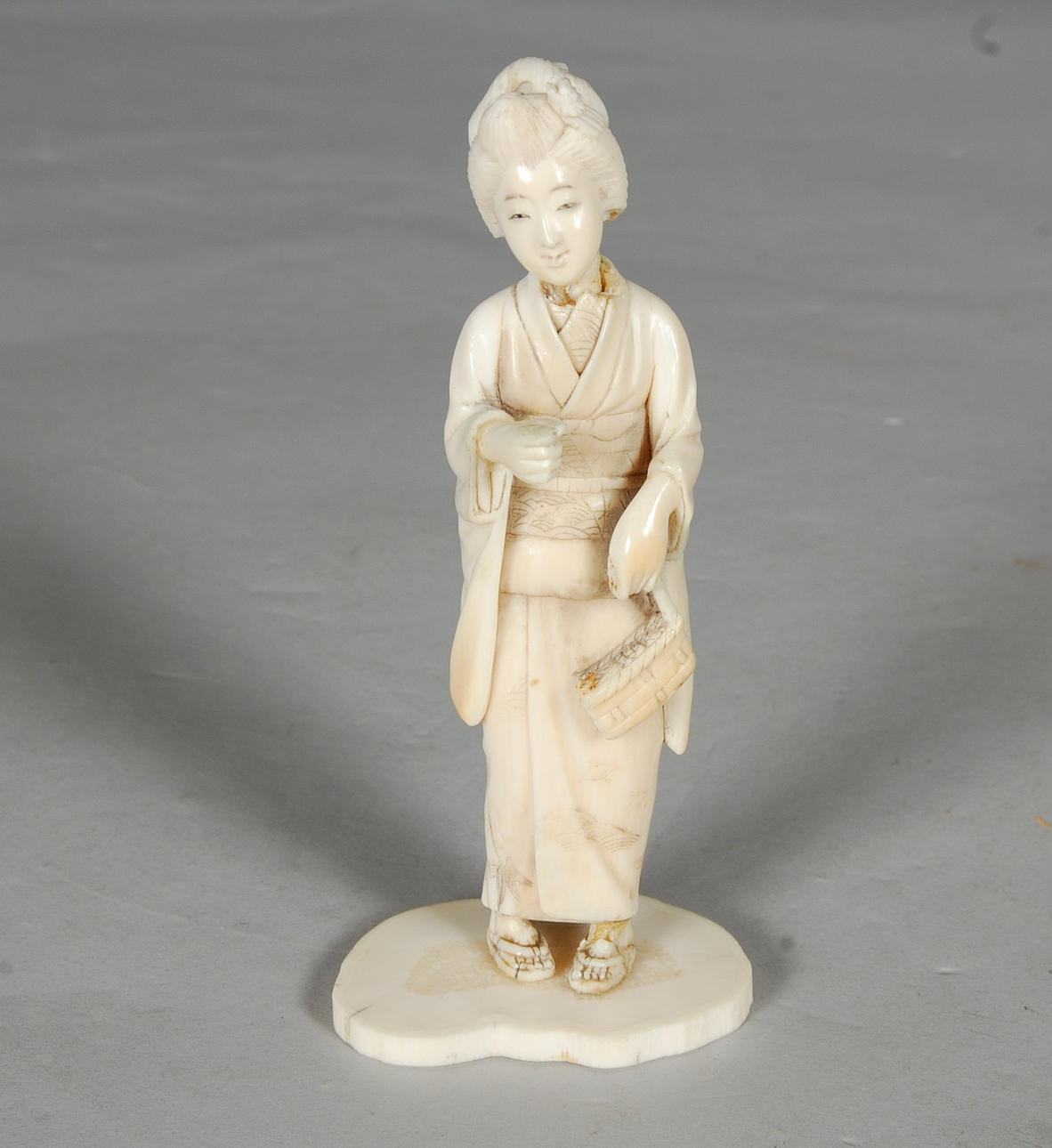 SKULPTUR, orientalisk, ben, 18-1900-tal.