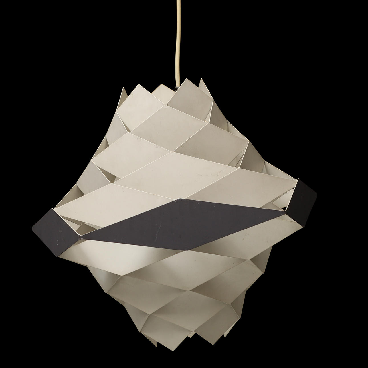 PREBEN DAL. Ceiling lamp, "Symphony", Hans Følsgaard A/S, 1960s.