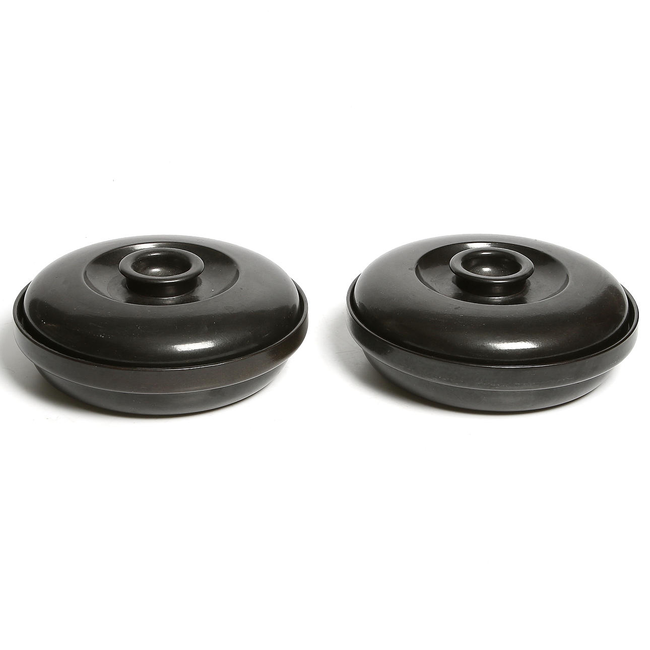 KAROTTER, 2 st, stengods, "Kokki", Tapio Yli-Viikari, Arabia, Finland.