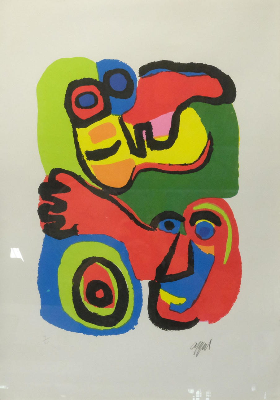 KAREL APPEL. LITOGRAFI.