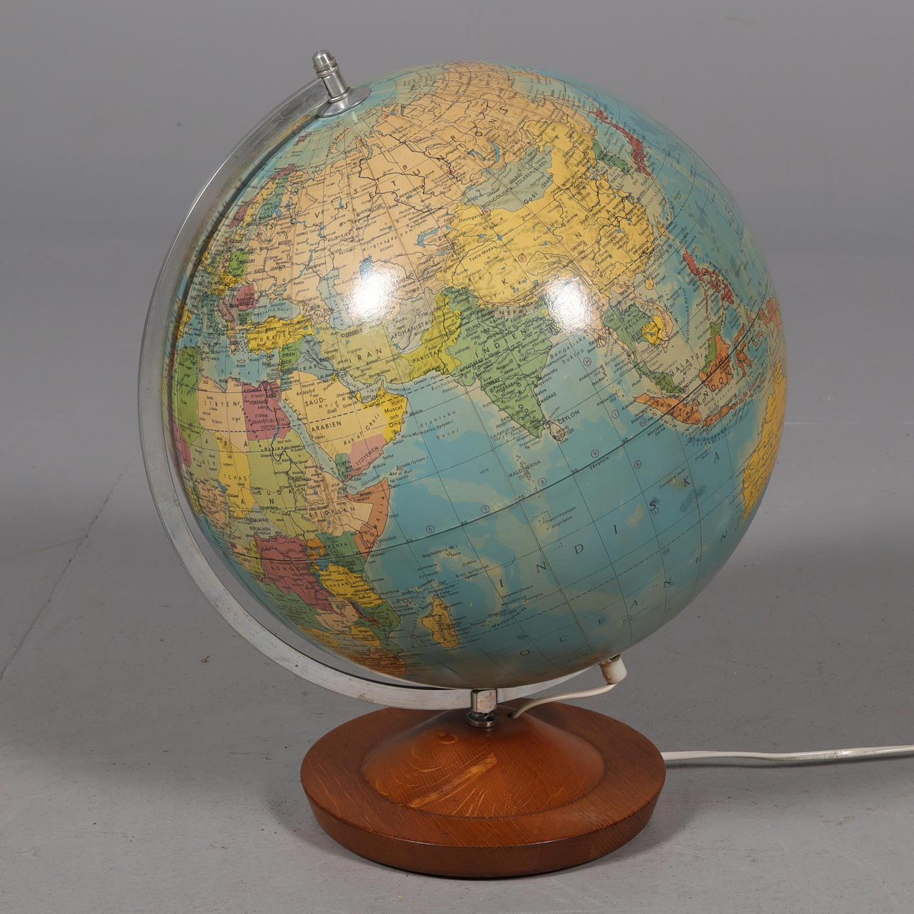 JORDGLOB, 1900-talets andra hälft.