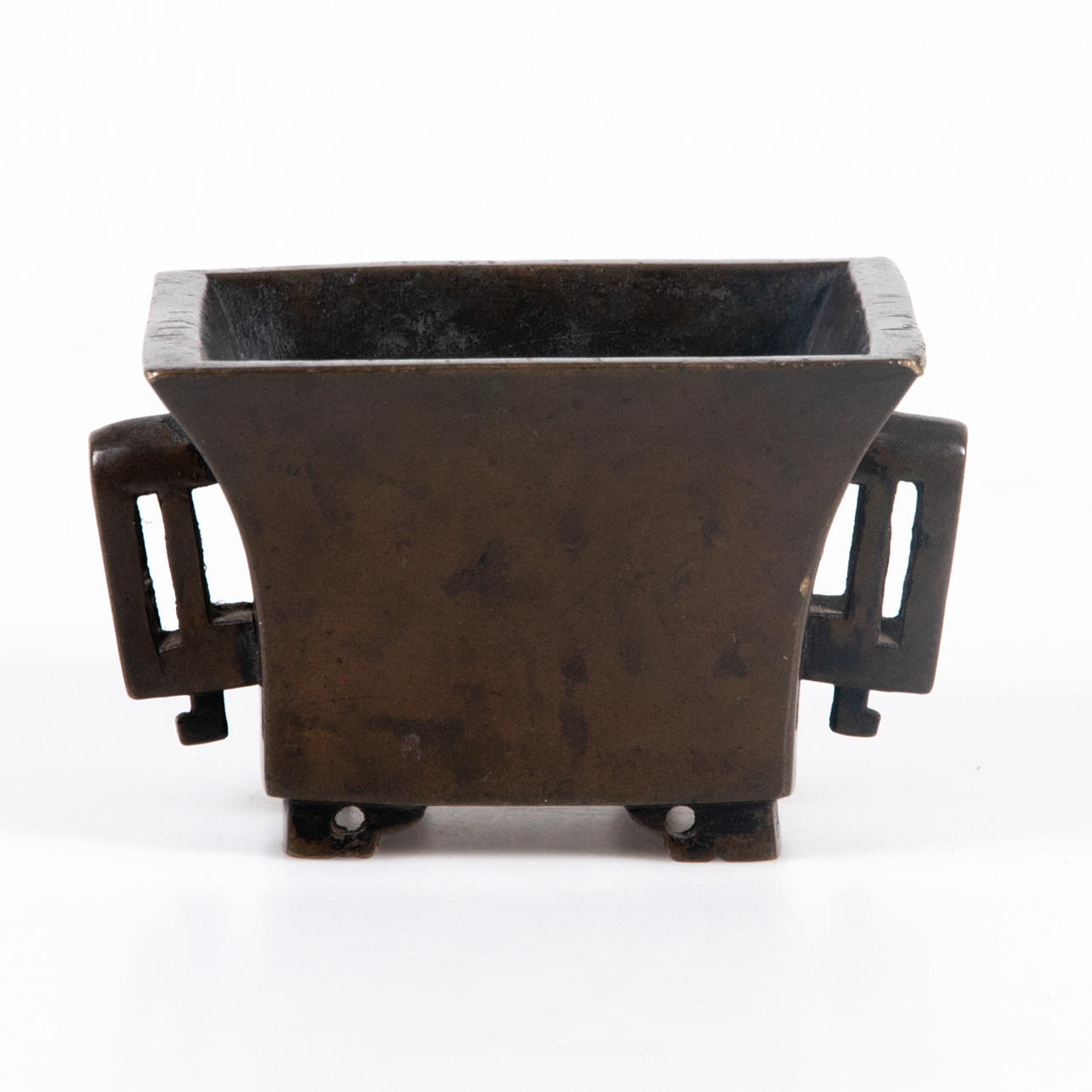 Räuchergefäß. China, Bronze, 19. Jahrhundert.