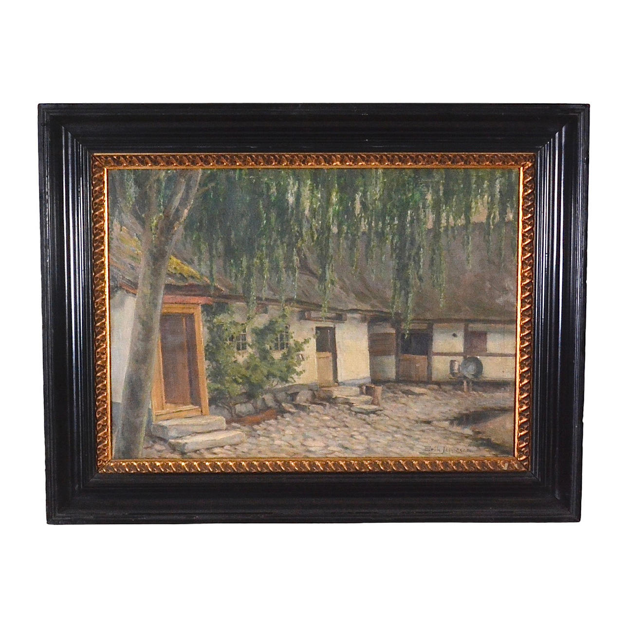 ERIK JEPPESEN. oil on canvas.