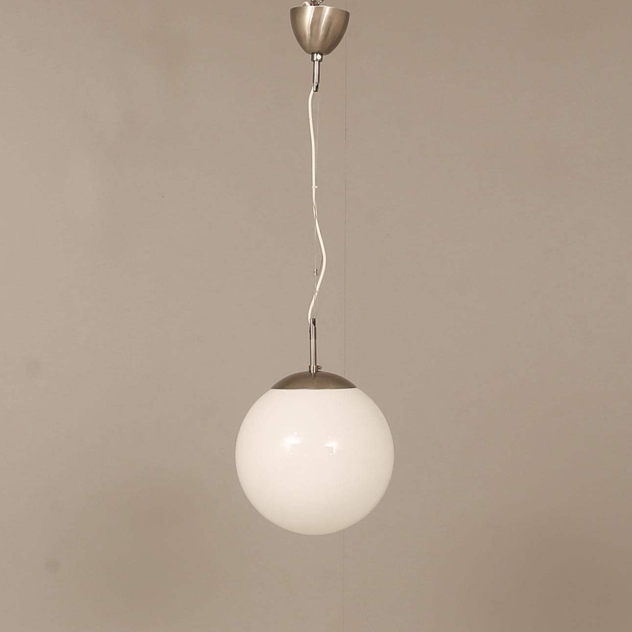 DECKENLEUCHTE/KUGELLEUCHTE, Metall und Glas, Ikea.