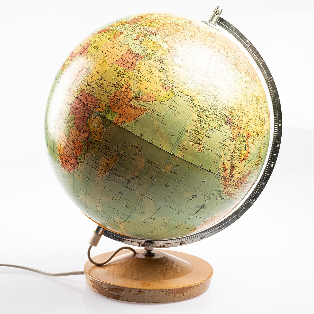 JORDGLOB, 1900-talets andra hälft.