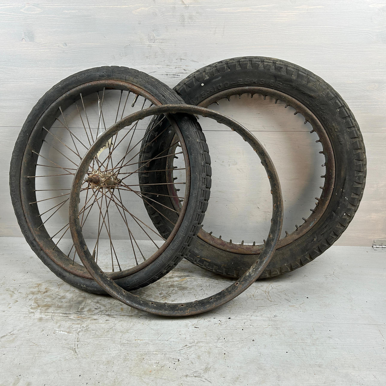 PARTI VULST HJUL, FÄLGAR.