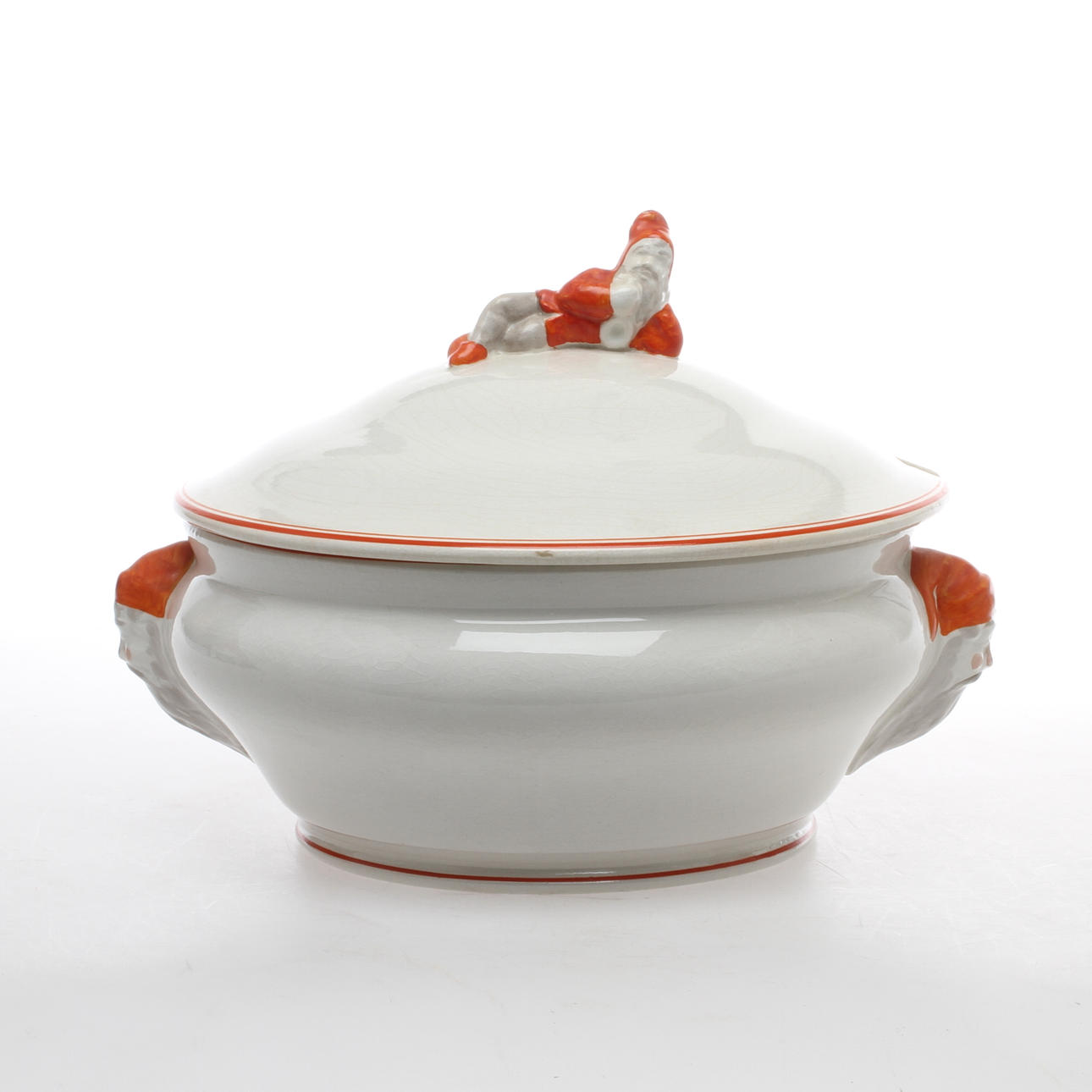 TERRIN, porslin, tomtedekor, Gustavsberg, 1900-talets första hälft.