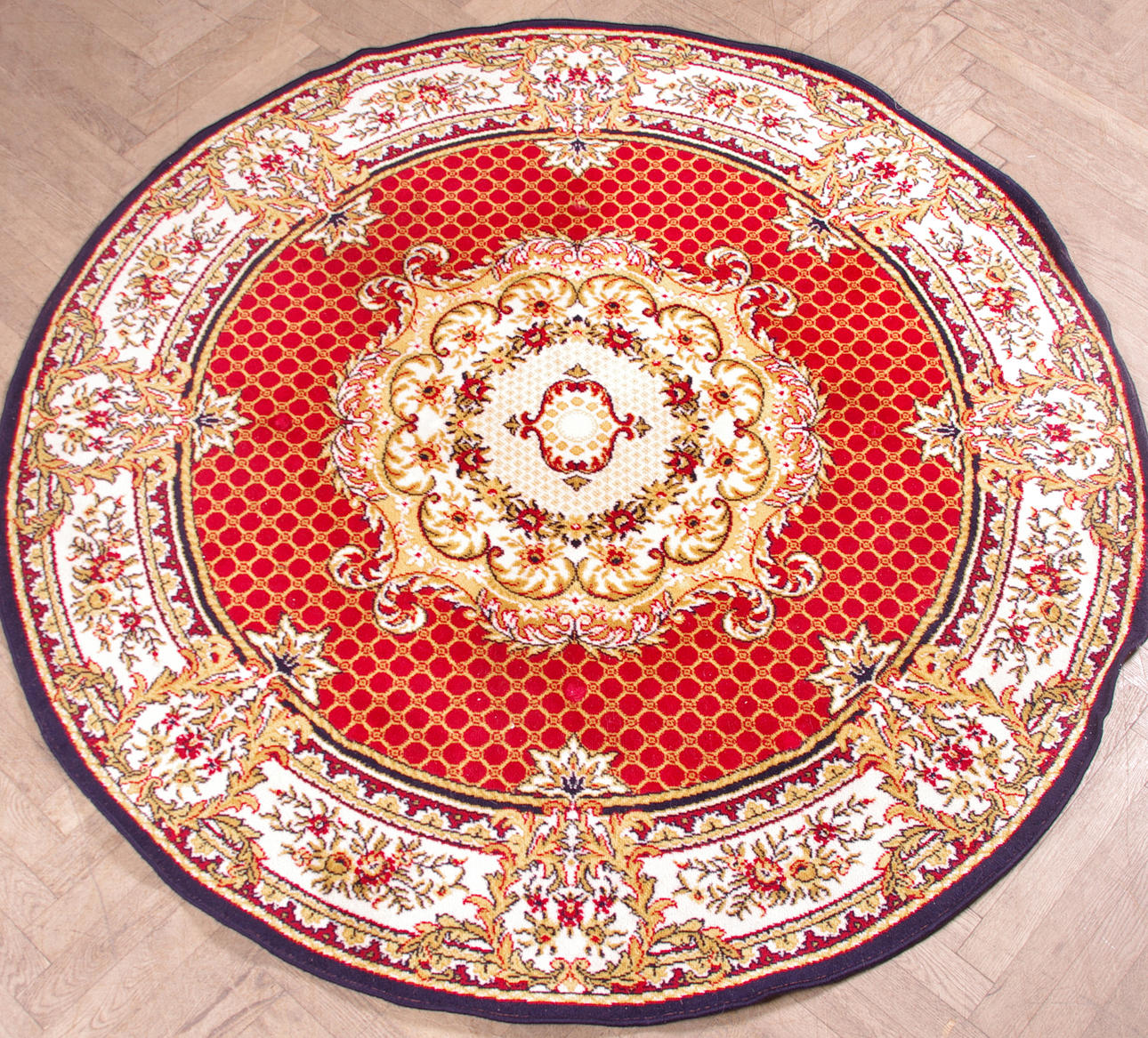 WILTONMATTA, rund, diameter 196 cm.