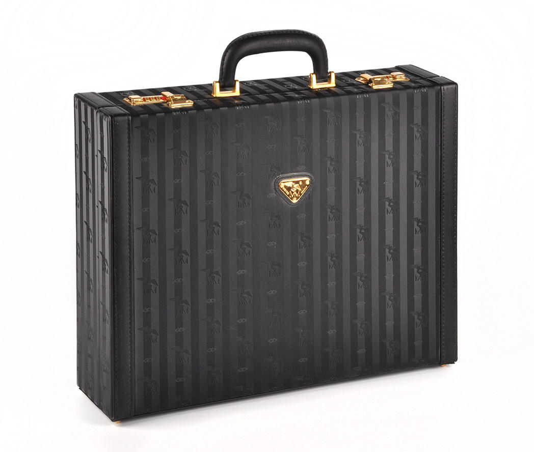 MAISON MOLLERUS. Högkvalitativ portfölj årgång, ca. 1980.