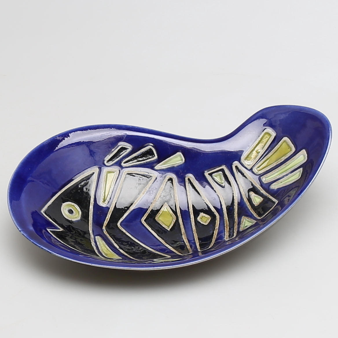 CARL HARRY STÅLHANE. Fat i stengods, Rörstrand, Sweden, Signerad CHS.