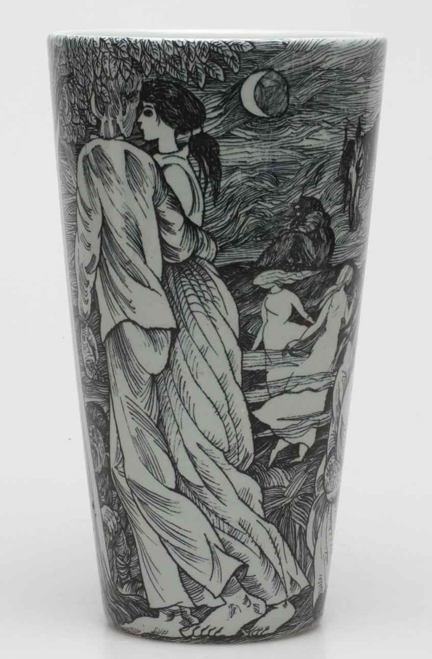 VAS, porslin, Spang Olsen, Nymølle, Danmark.