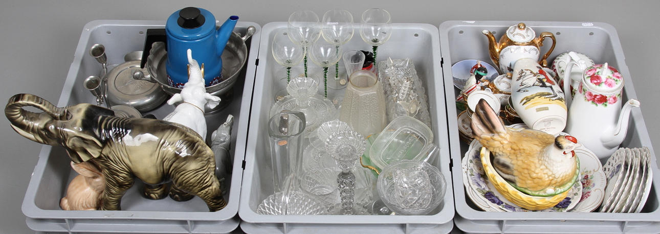 GLAS OCH KERAMIK mm, 1900-tal.