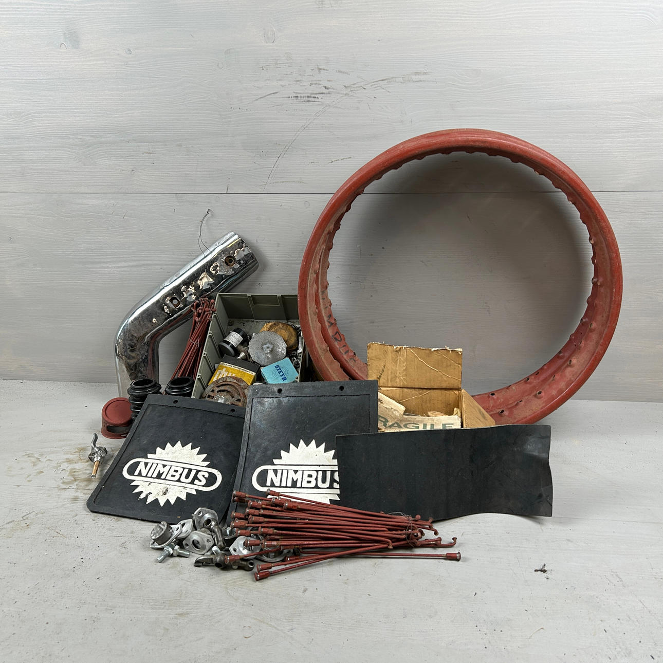 NIMBUS, Sæt dele, motorcykel, Danmark.