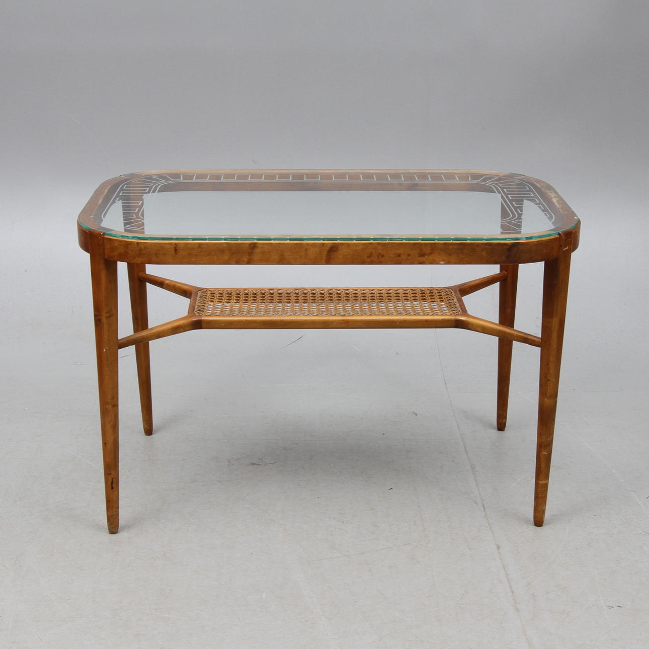 SOFFBORD med glasskiva, Bodafors, 1930/40-tal.