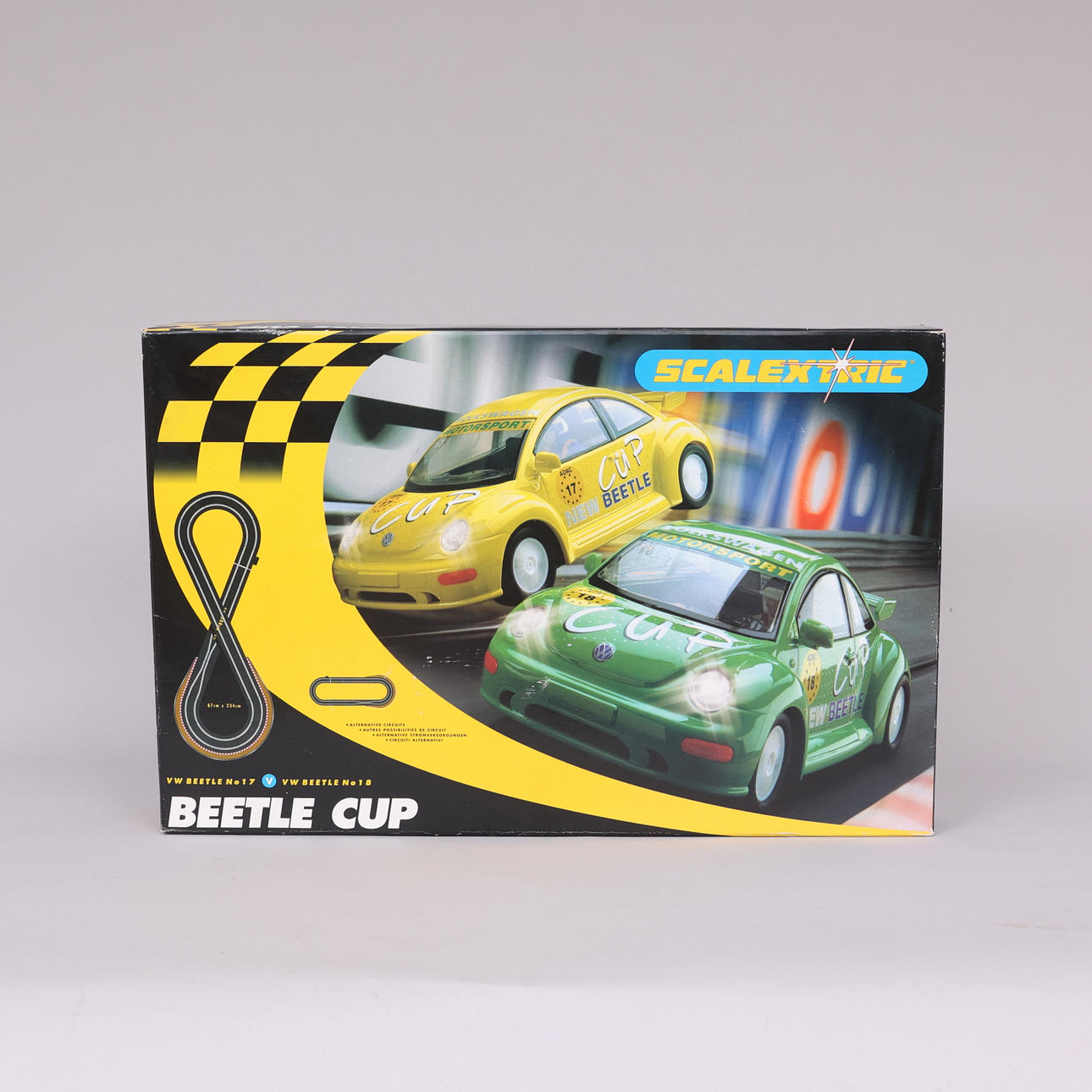 CAR TRACK, Beetle Cup, Scalextric.